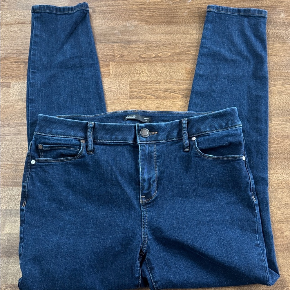 Simply Vera Vera Wang Dark Blue Skinny Jeans